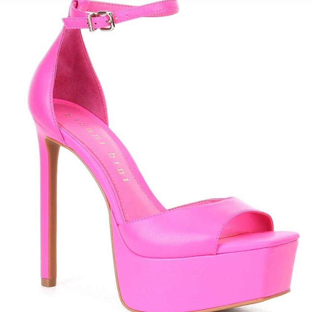 Pink Platform Heels